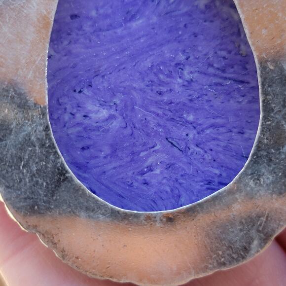 Sterling Silver Purple Stone Pendant with 20-Inch Chain - Picture 10 of 10